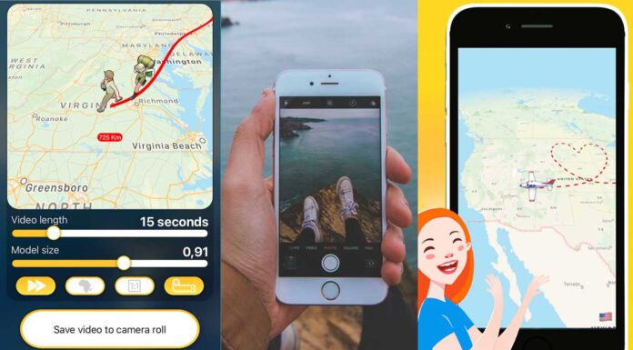 My Journey Routes – A Fun and Visual Way to Share Your Travels Status