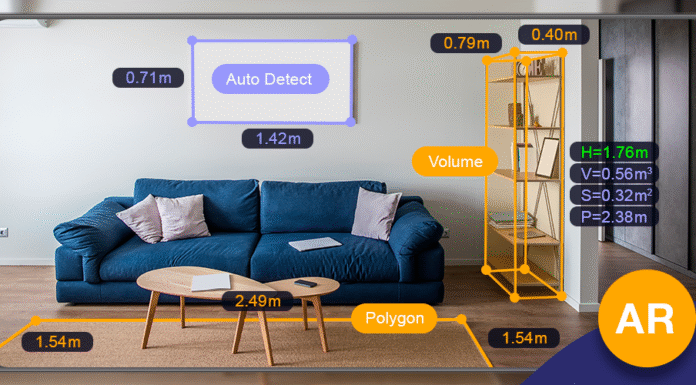 AR Ruler App Turns Your Phone Into a Virtual Measuring Tape