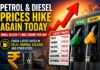 Petrol and Diesel Prices Rise Across Major Indian Cities as Oil Companies Face Heavy Losses