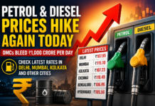 Petrol and Diesel Prices Rise Across Major Indian Cities as Oil Companies Face Heavy Losses