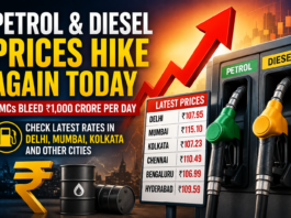 Petrol and Diesel Prices Rise Across Major Indian Cities as Oil Companies Face Heavy Losses