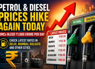 Petrol and Diesel Prices Rise Across Major Indian Cities as Oil Companies Face Heavy Losses