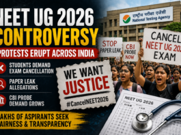 NEET UG 2026 Row Intensifies as Students Demand Exam Cancellation Across India